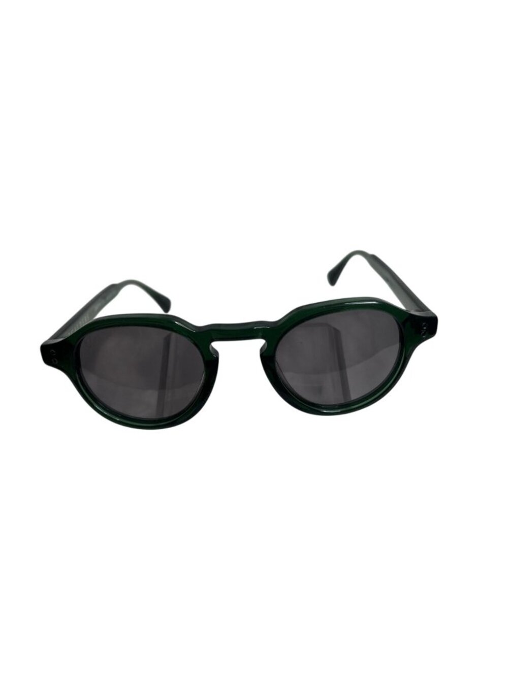 Scalpers Sintra-02 Round Sunglasses Green Frame With Dark Lenses 45-22-145 mens